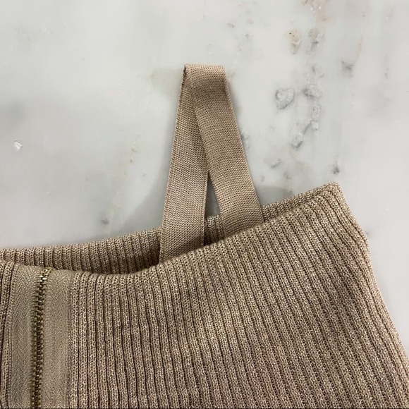 Off Shoulder Long Sleeve Fitted Sweater Dress - Picture 14 of 16